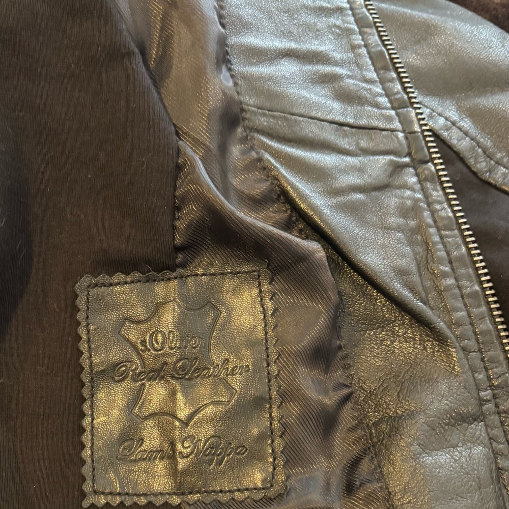 Real leather lined jacket - Picture 4 of 7